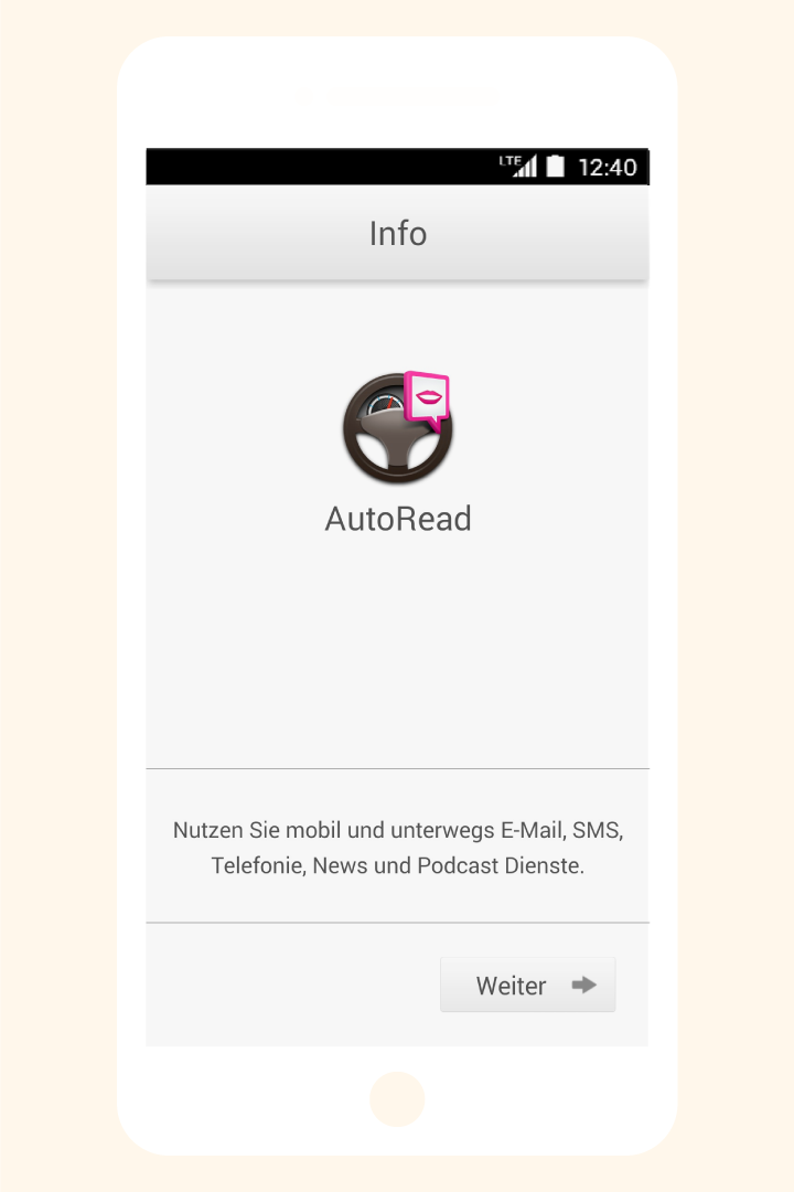 Autoread App launcher for android