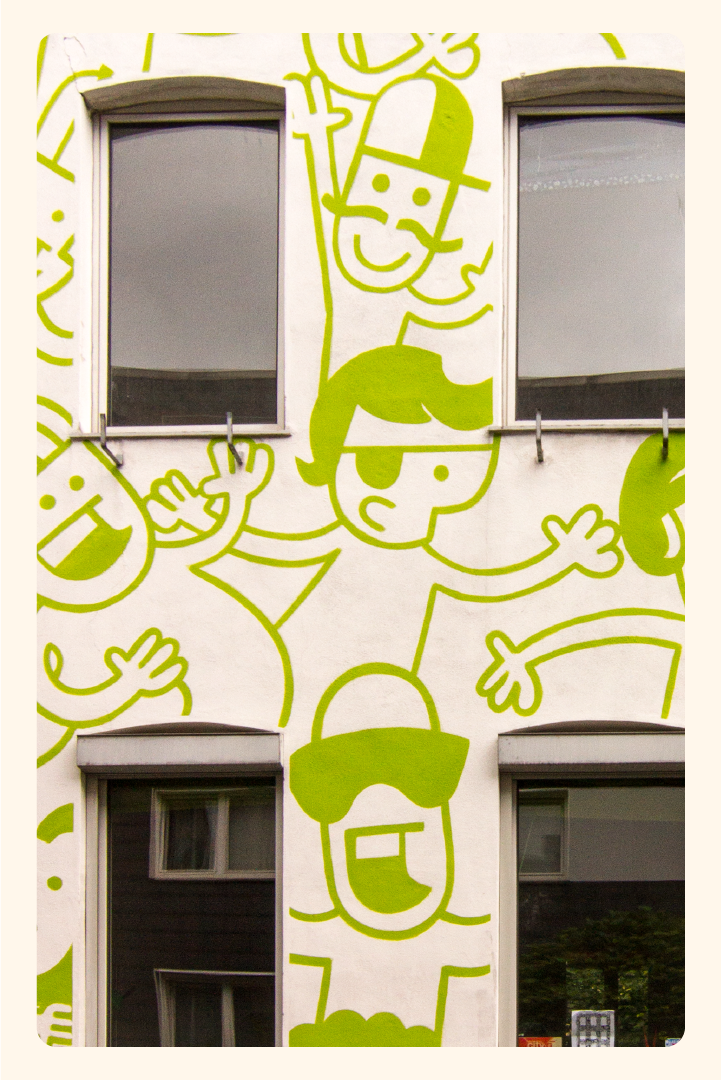 Juliusstrasse 7, Cologne Mural